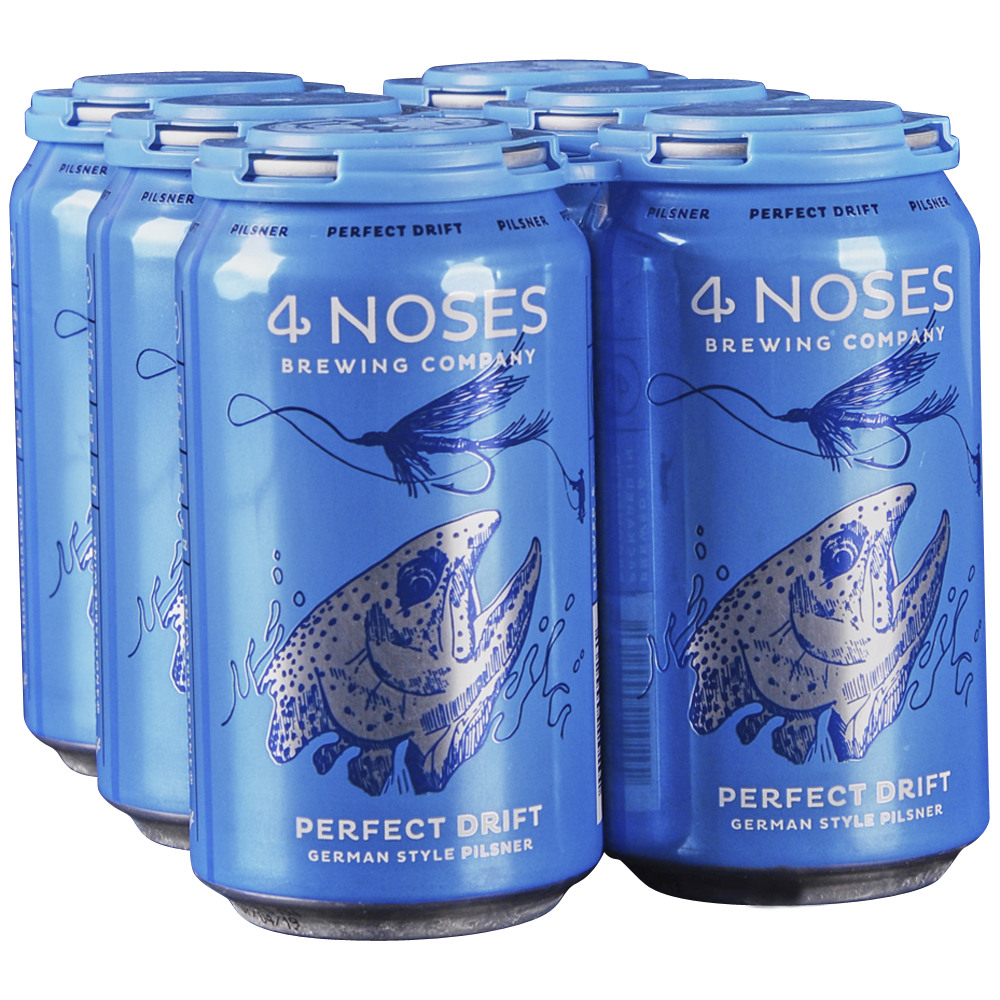 4 Noses Perfect Drift Pilsner 6pk 12 oz Cans