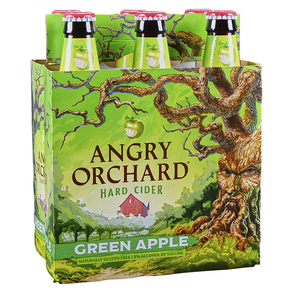 Angry Orchard Green Cider 6pk 12 oz Btls