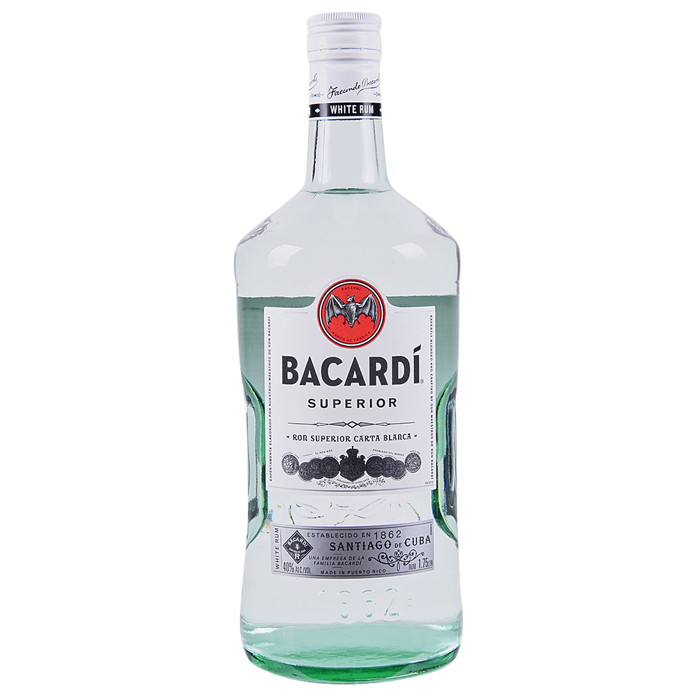 Bacardi Superior Silver Rum 1.75 l