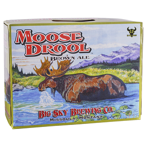 Big Sky Moose Drool Brown 12pk 12 oz Cans