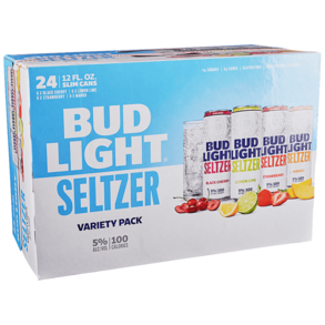 Bud Light Seltzer Variety Suitcase 24pk 12 oz Cans