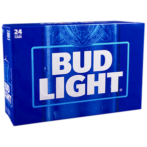 Bud Light Suitcase 24pk 12 oz Cans