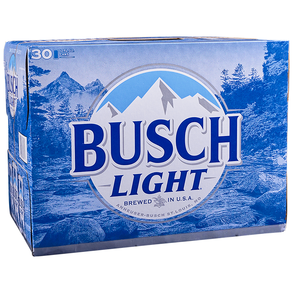 Busch Light 30pk 12 oz Cans