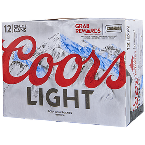 Coors Light 12pk 12 oz Cans