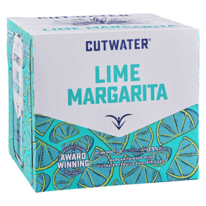 Cutwater Spirits Lime Tequila Margarita Cocktail 4pk 12 oz.