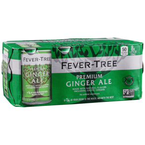 Fever Tree Ginger Ale 8pk 5 oz Cans