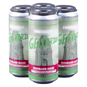 Freigeist Geisterzug Rhubarb Gose 4pk 16 oz Cans