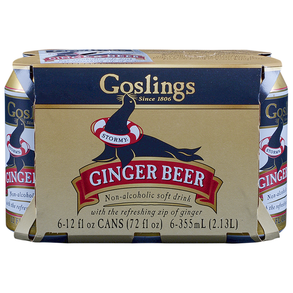 Goslings Ginger Beer 6pk 12 oz Cans