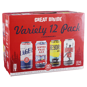 Great Divide Mixed 12pk 12 oz Cans