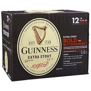 Guinness Extra Stout 12pk 12 oz Btls