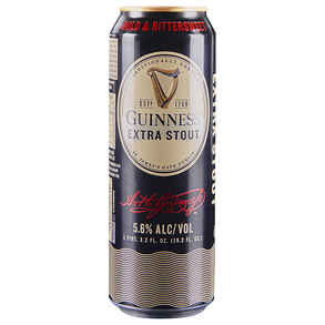 Guinness Extra Stout 19.2 oz Can