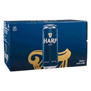 Harp 8pk 14.9 oz Cans