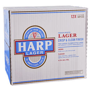 Harp Lager 12pk 12 oz Btls