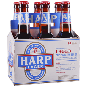 Harp Lager 6pk 12 oz Btls