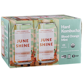 JuneShine Blood Orange Mint 6pk 12 oz Cans