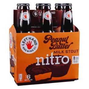 Left Hand Peanut Butter Nitro Milk Stout 6pk 12 oz Bottles