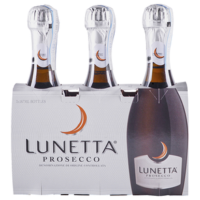 Lunetta Prosecco 3 pack 187 ml