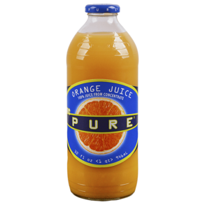 Mr Pure Orange Juice 32 oz Bottle