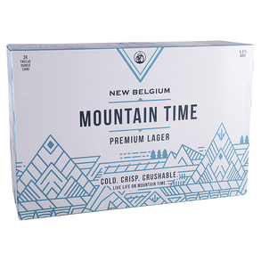 New Belgium Mountain Time 24pk 12 oz Cans