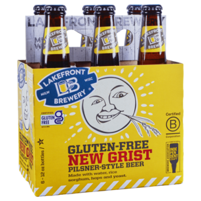 Lakefront New Grist Pilsner 6pk 12 oz Cans