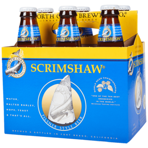 North Coast Scrimshaw Pilsner 6pk 12 oz Btls