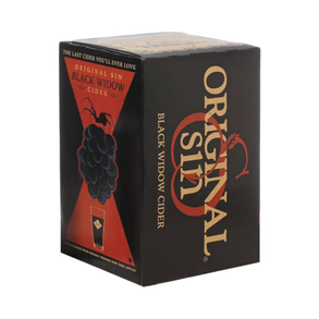 Original Sin Black Widow Blackberry Cider 6pk 12 oz Cans