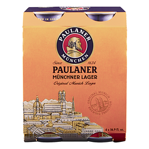 Paulaner Munich Lager 4pk 16 oz Cans