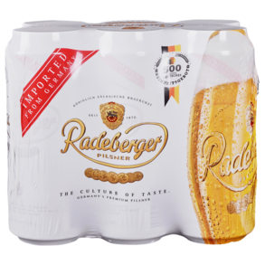 Radeberger German Pilsner 6pk 16.9 oz Cans