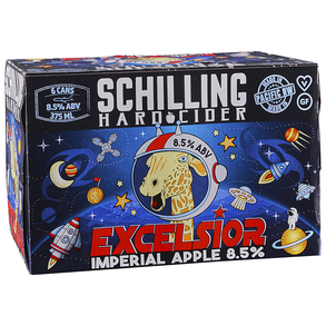 Schilling Excelsior Imperial Apple 6pk 12 oz Cans