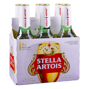 Stella Artois 6pk 11 oz Bottles