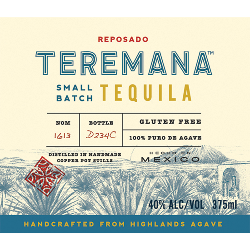 Teremana Tequila Reposado Small Batch 80 375 ml