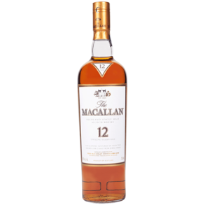 The Macallan Single Malt Scotch Whiskey 12 Year 750 ml