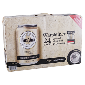 Warsteiner Pilsner Suitcase 24pk 11.2 oz Cans