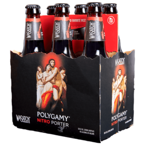 Wasatch Polygamy Porter 6pk 12 oz Cans